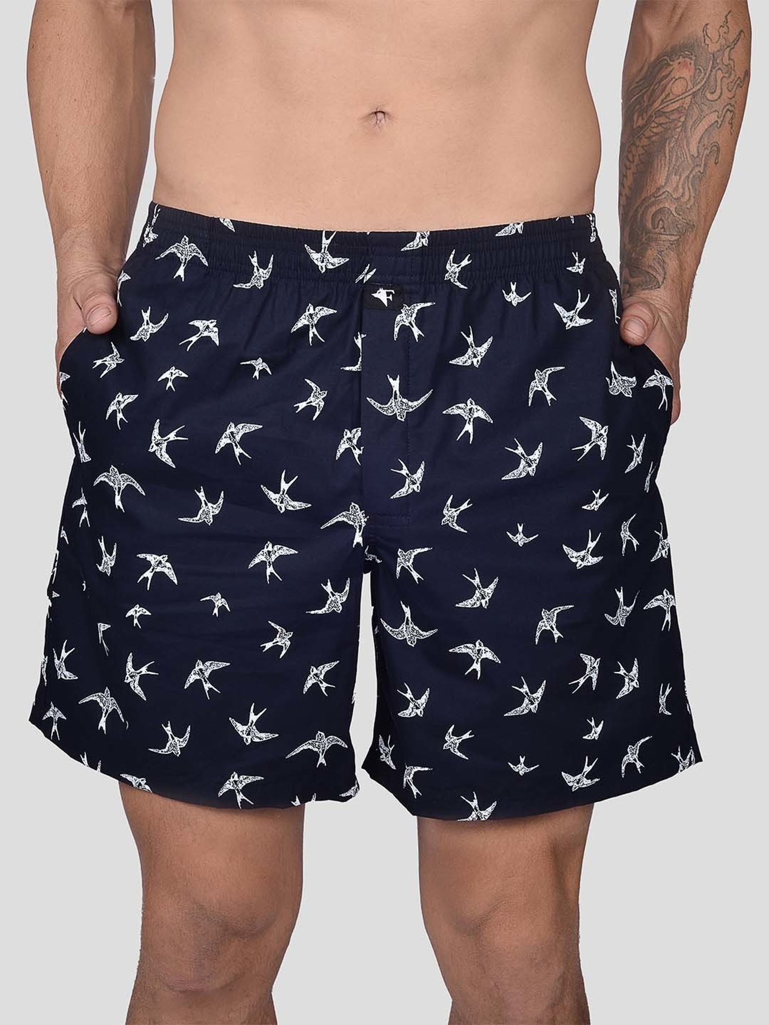 Frenchie Assorted Loose Fit Printed Boxer Shorts
