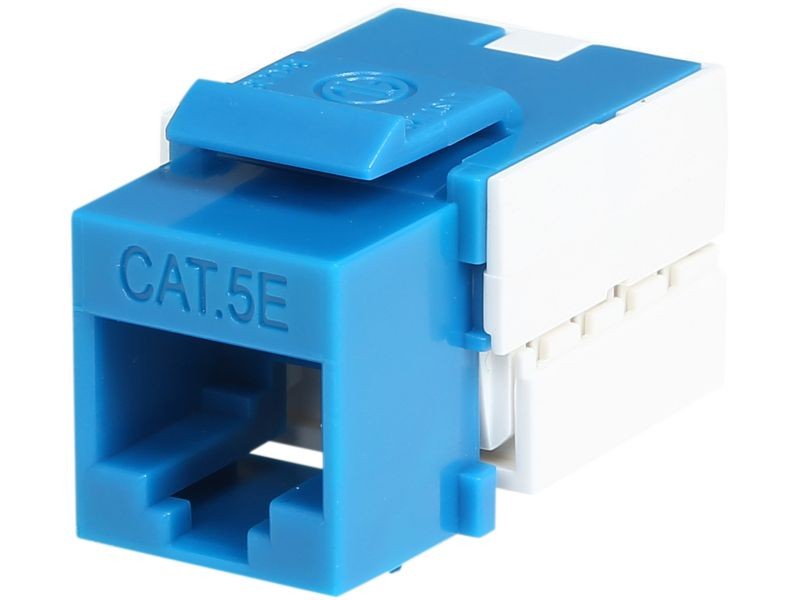 Micro Connectors CAT5 RJ45 Coupler F-F Straight