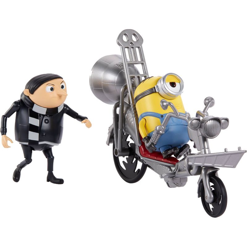 Minions: The Rise of Gru Movie Moments Pedal Power Gru Figure Pk