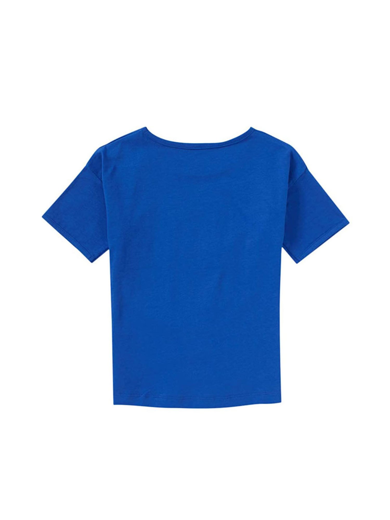 Cub McPaws Kids Blue Printed  Top