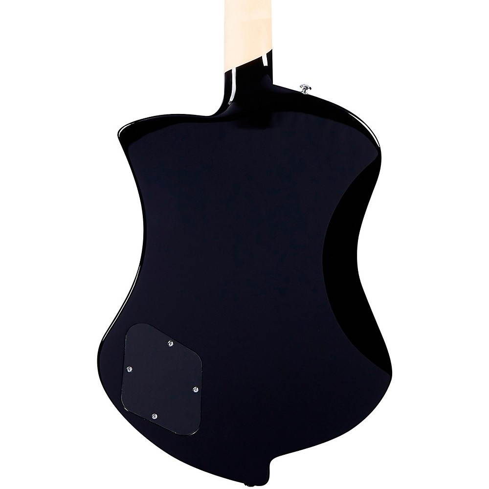 D'Angelico Premier Series Ludlow Electric Guitar with Stopbar Tailpiece Black