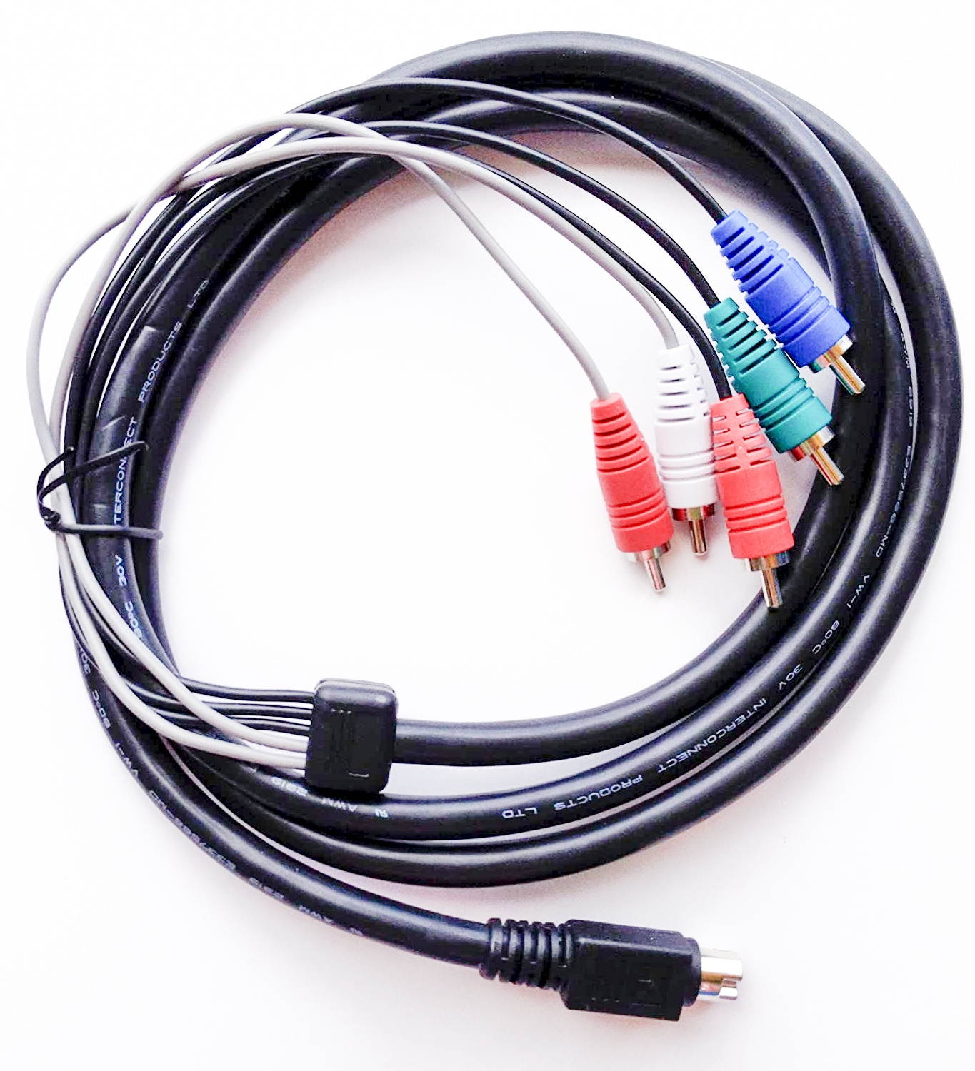 Male Component VideoAudio Cable Gold Plated 3ft 6ft 12ft 25ft 50ft 3FT