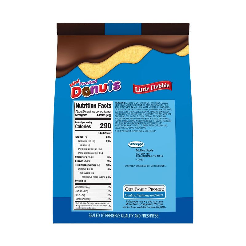 Little Debbie Mini Frosted Donuts - 10.5oz