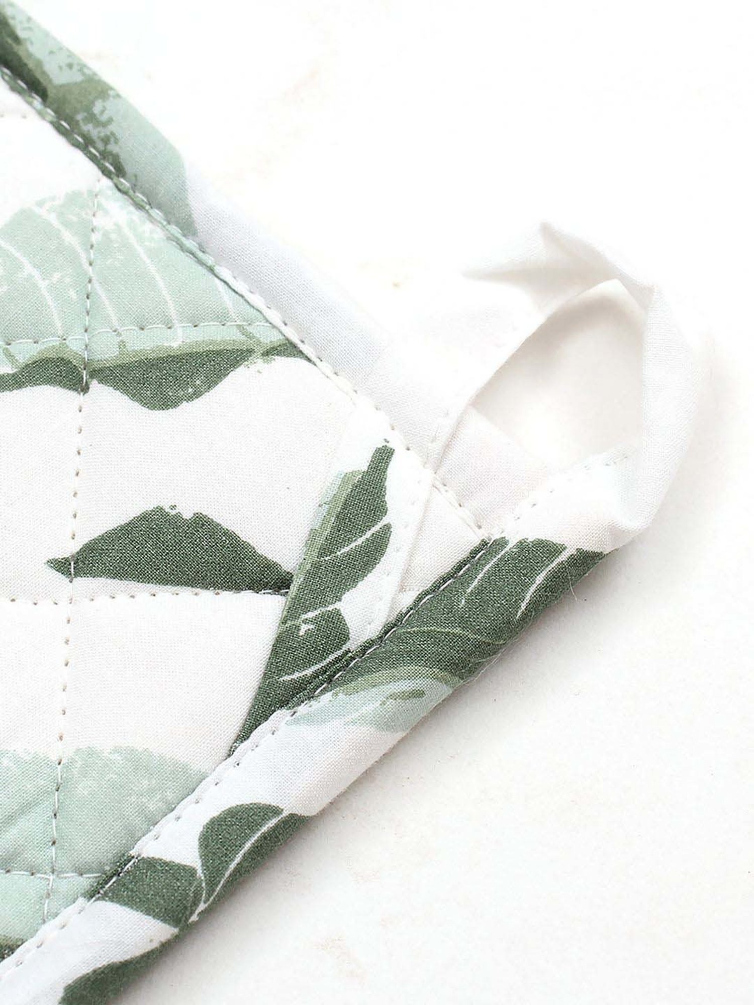 Ariana Yellow & White Cotton Kitchen Apron with Pocket