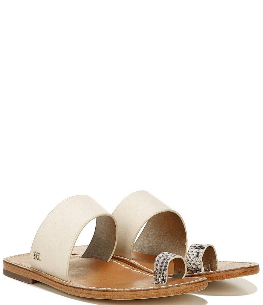 Sam Edelman Maxy Leather Toe Ring Sandals