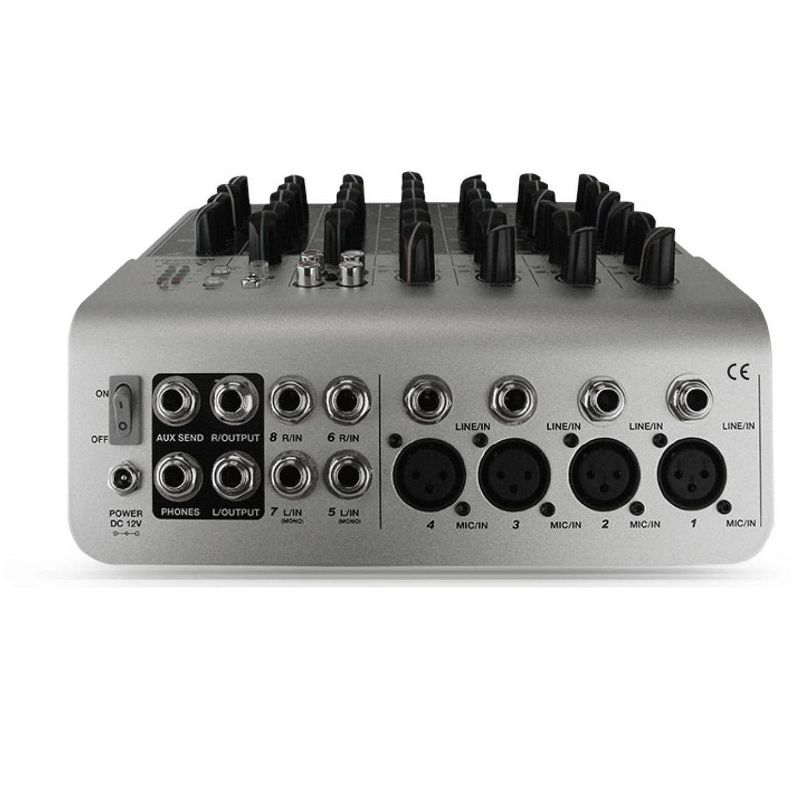 Zoom Live Trak L-8 Podcast Recorder, Digital Mixer and Recorder (Black)