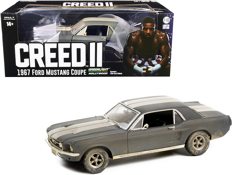 1967 Ford Mustang Shelby GT-500 Red Metallic and Gray Metallic with Star-Lord Diecast Figurine "Guardians of the Galaxy" "Marvel" Series 1/24 Diecast Model Car by Jada