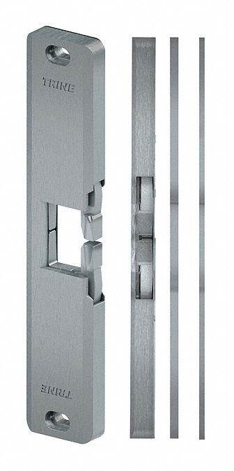 Trine - 4850-32D - 1-3/4Wx9Hx1-1/4D Satin Finish 1/2 Field Selectable Steel Electric Strike