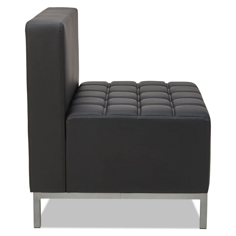 Alera QUB Series Armless L Sectional, 26 3/8 x 26 3/8 x 30 1/2, Black QB8116