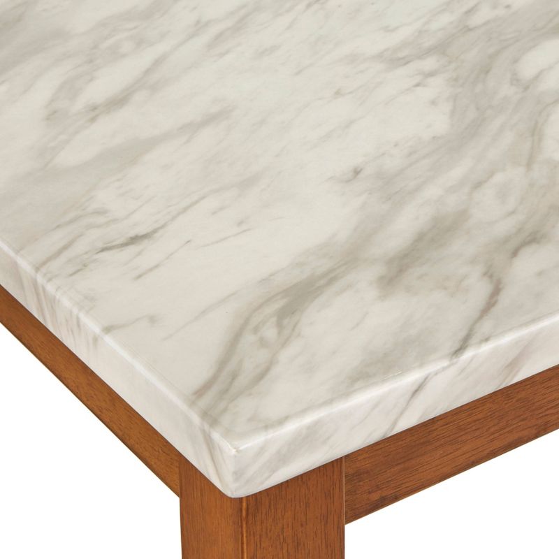 63" Edina Dining Table Walnut - Buylateral