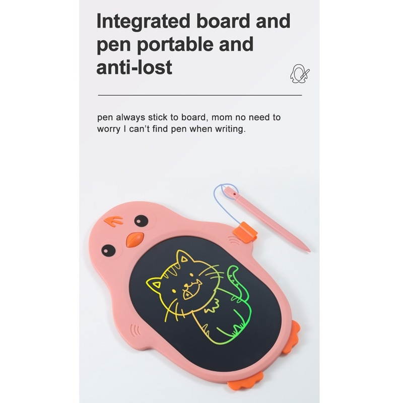 CHUYI 8.5 inch LCD Writing Tablet Electronic Graphic Board E Writer Paperless Digital Drawing Notepad for Home Office Writing Drawing