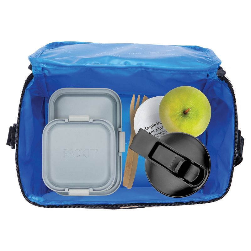 Packit Freezable Everyday Lunch Box - Wild Leopard Gray