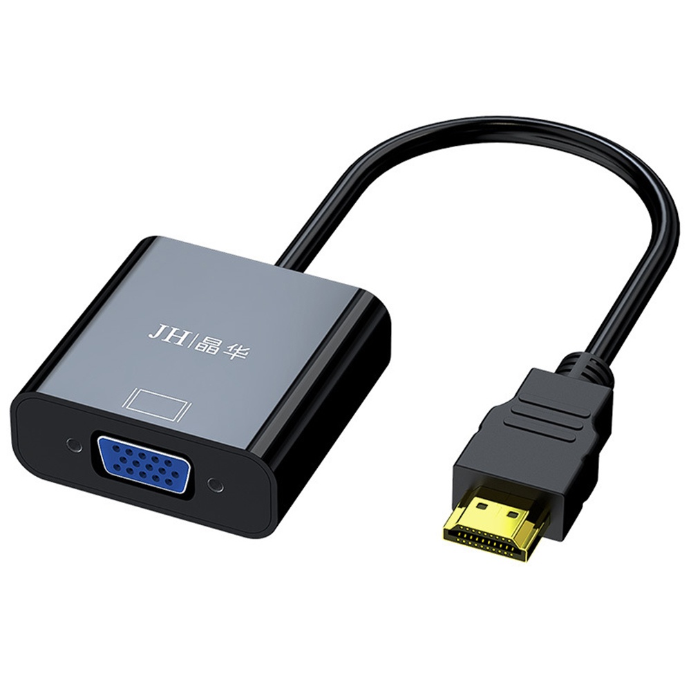 Jinghua z142 HD to VGA Converter Adapter Connectors 1080P HD Computer to TV Monitor with 3.5mm Audio Micro USB for Notebook Projector