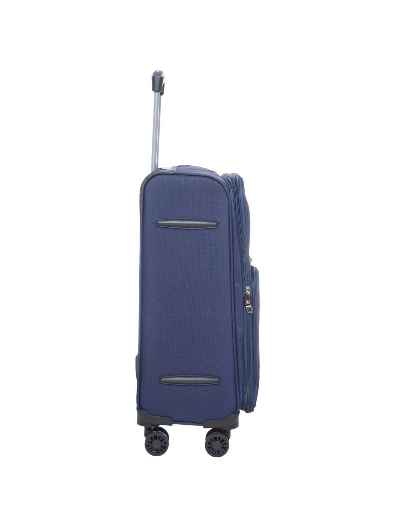 Swiss Military Navy 8 Wheels Small Carry-On Luggage