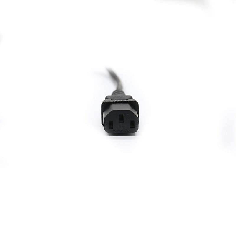 1.5Meter) Polarized US 3Prong Power Cable (NEMA 1-15P to IEC C13), for DVD Players, CD Players, Boomboxes, VCRs