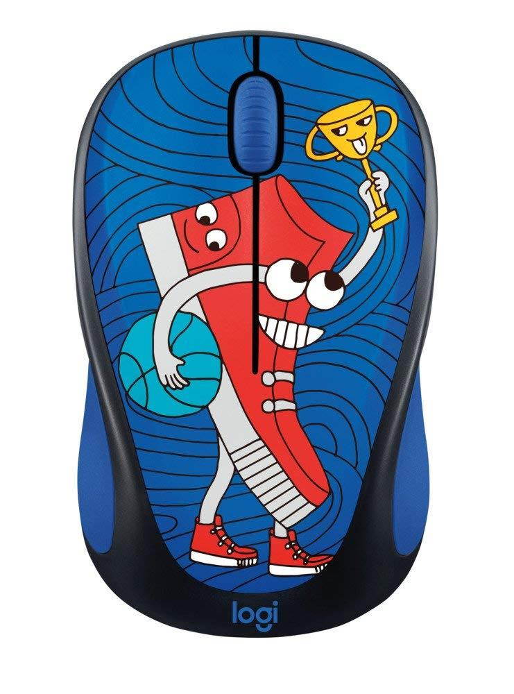 Logitech Doodle Collection M238 Mouse - Optical - Wireless - 3 Button(s) - Sneakerhead