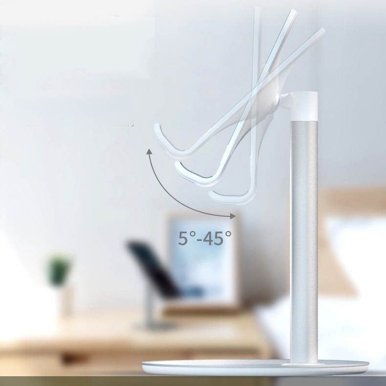 Universal Anti-Slip Aluminium Alloy Tablet Stand Desktop Adjustable Phone Holder Mount For iPad Cellphone Mobile Phone