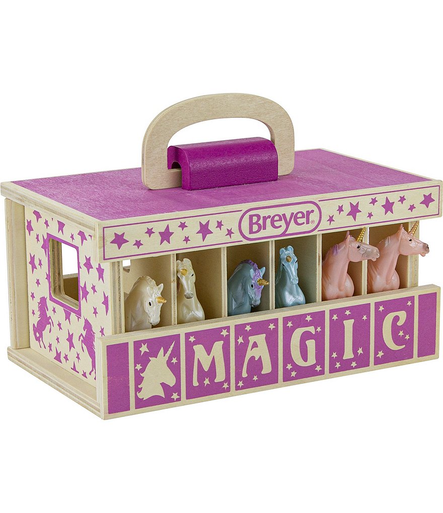 Breyer Unicorn Magic Wooden Stable Playset