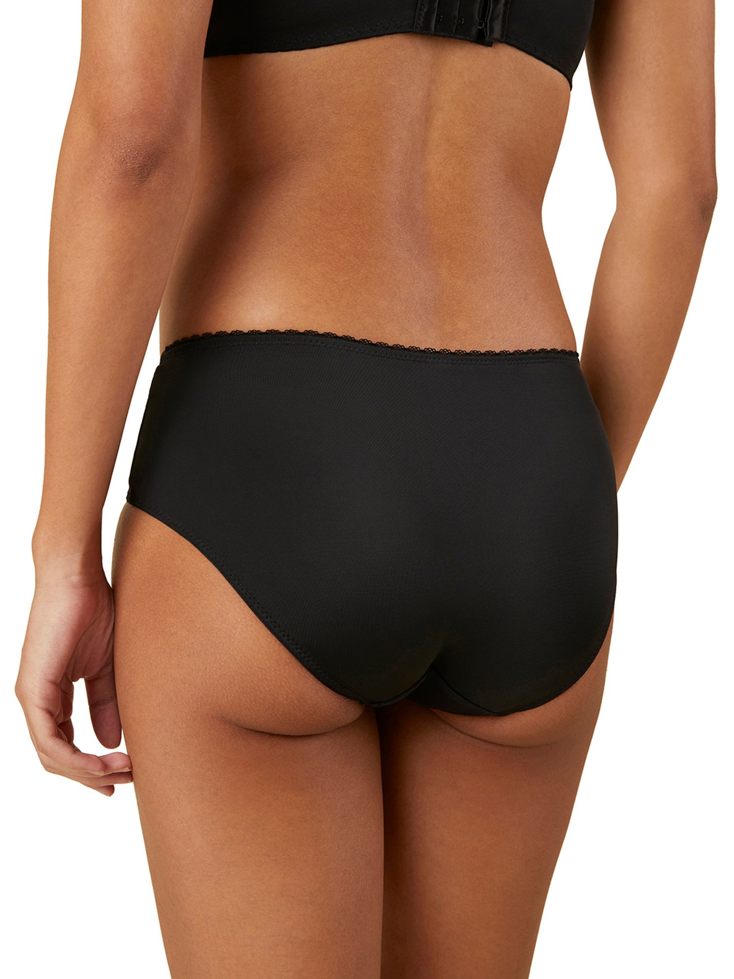 Triumph Black Hipster Panty