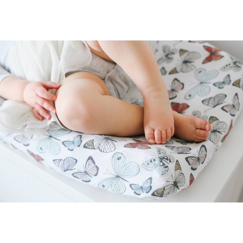Copper Pearl Premium Diaper Changing Pad Cover - Dot