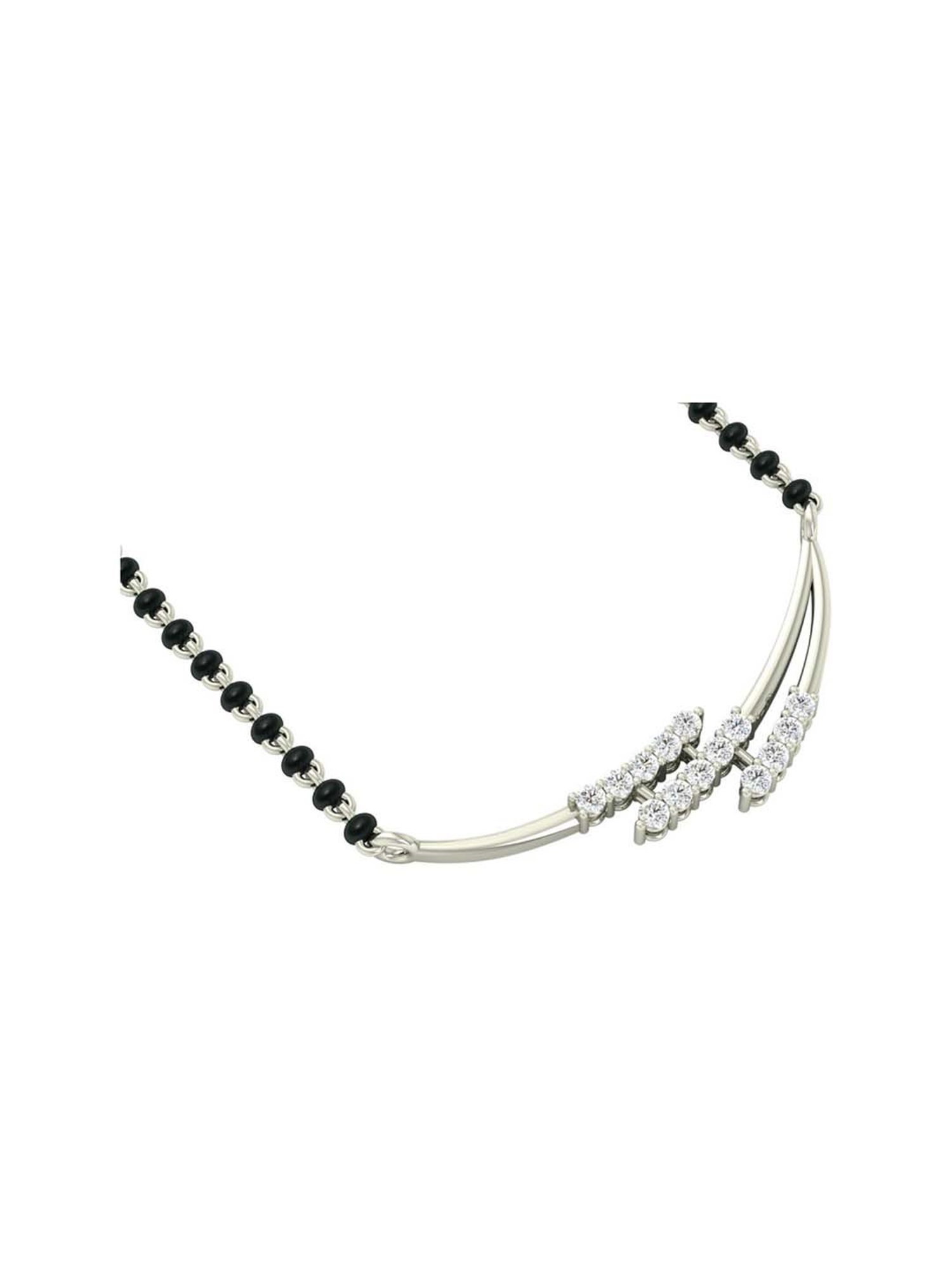 Clara 92.5 Sterling Silver Mangalsutra