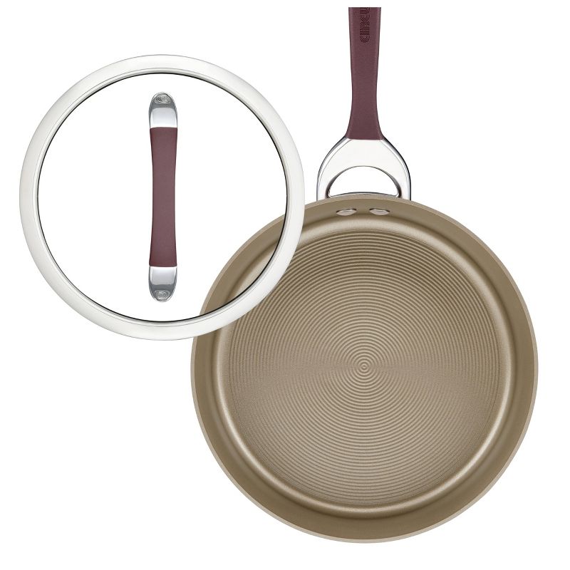 Circulon Symmetry 11pc  Hard Anodized Nonstick Cookware Set Merlot