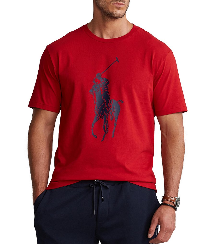 Polo Ralph Lauren Big & Tall Classic-Fit Big Pony Jersey T-Shirt