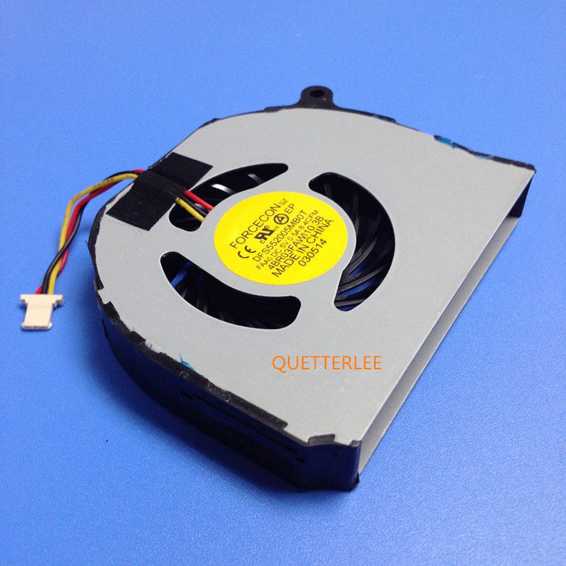 New CPU Fan for Dell 14R N4110 N4120 M411R N4410 0HFMH9 MF60100V1-Q032-G99 / DC5V 0.4A 3 pins