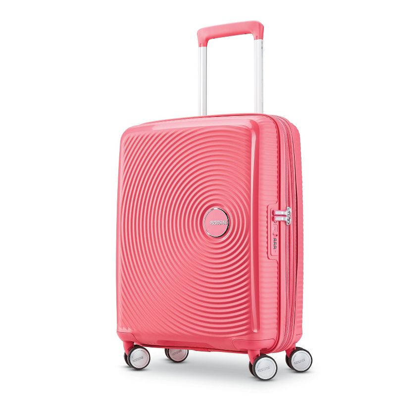 American Tourister 20'' Curio Hardside Spinner Suitcase - Pink