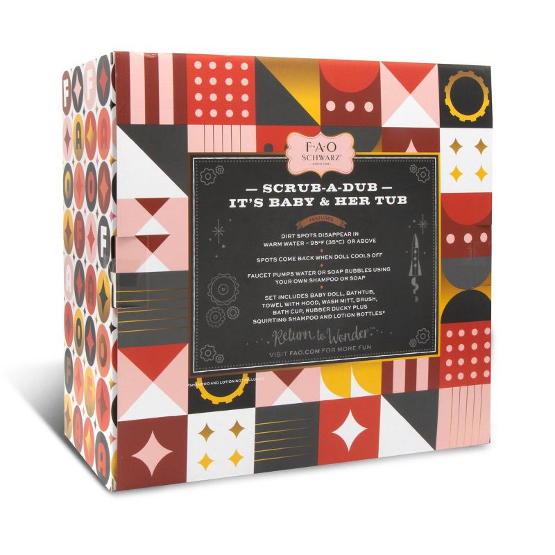 FAO Schwarz Baby Doll Bathtime Bubble Bath Set