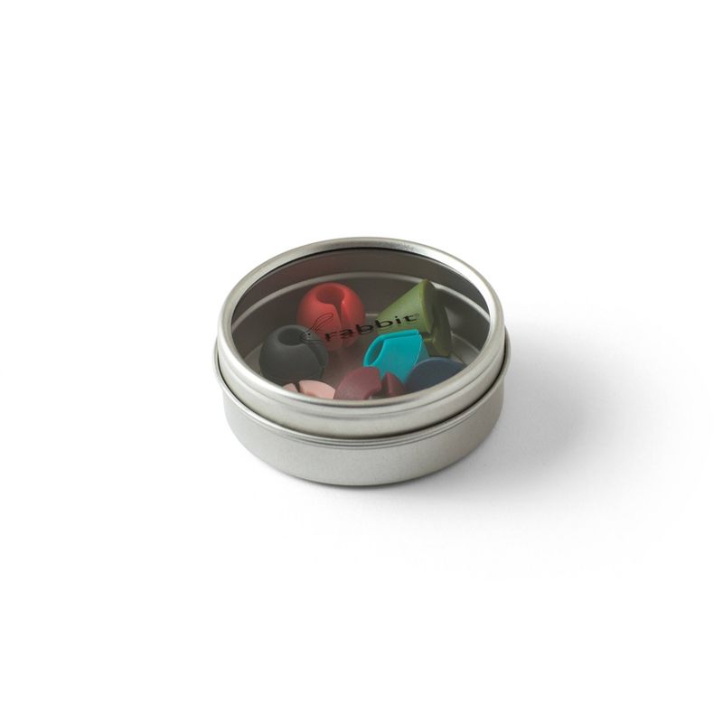 Rabbit 8pc Wine Charms with Magnetic Tin