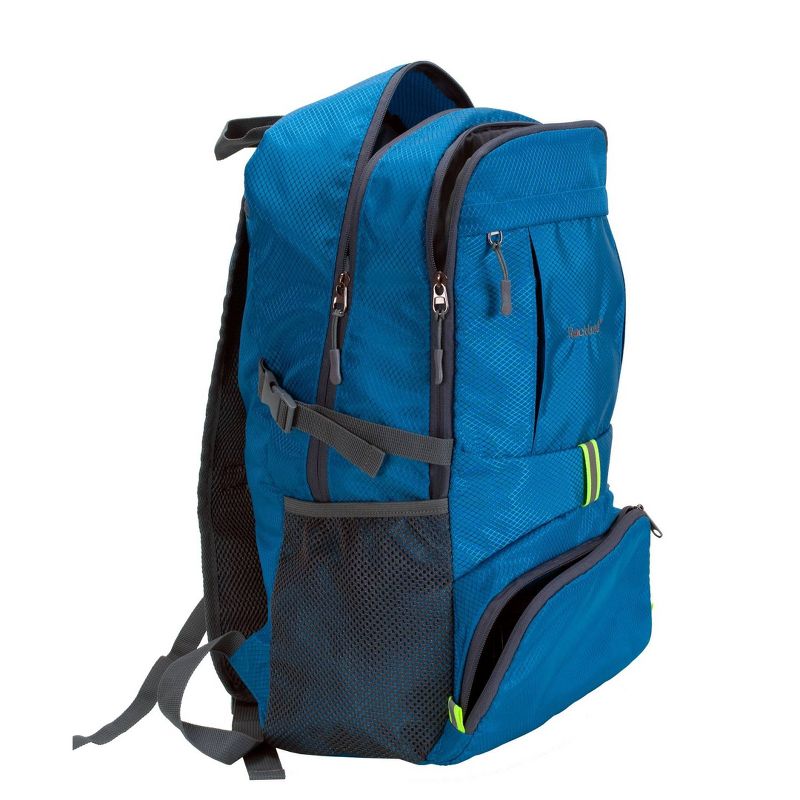 WIB Miami City Slim Backpack for up-to 14.1" Notebook , Tablet, eReader - Green - Twill Polyester - Twill Polyester, Microsuede - Shoulder Strap