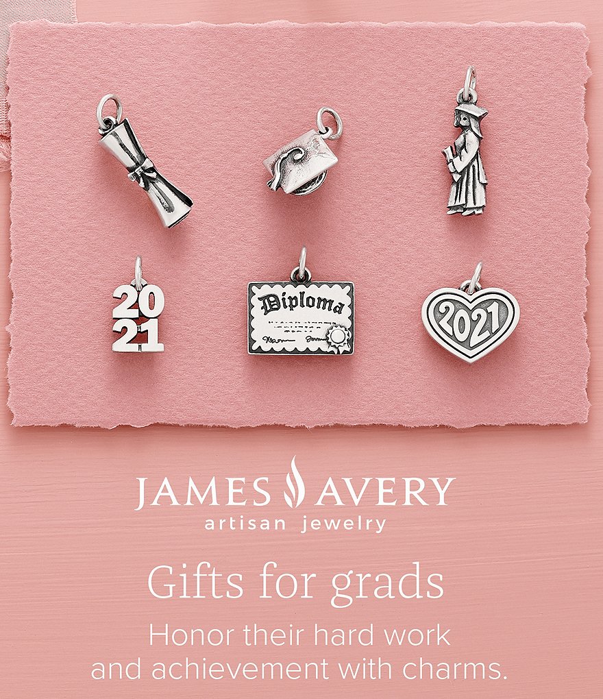 James Avery Heart 2021 Graduation Charm