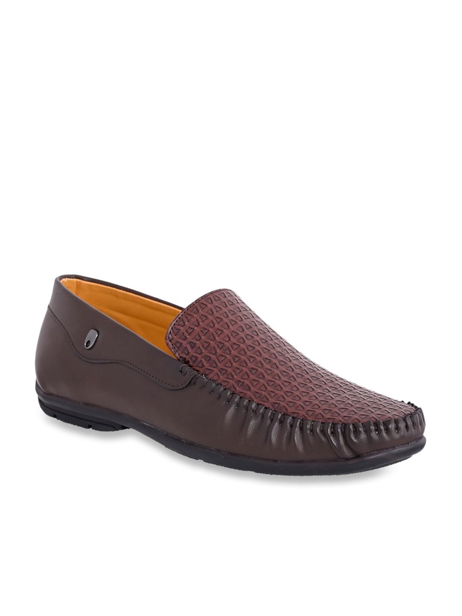 Carlton London Men's Brown Casual Loafers