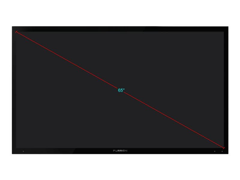 Furrion Aurora Partial Sun 65" 4K Outdoor TV, IP54 Weatherproof FDUP65CBR