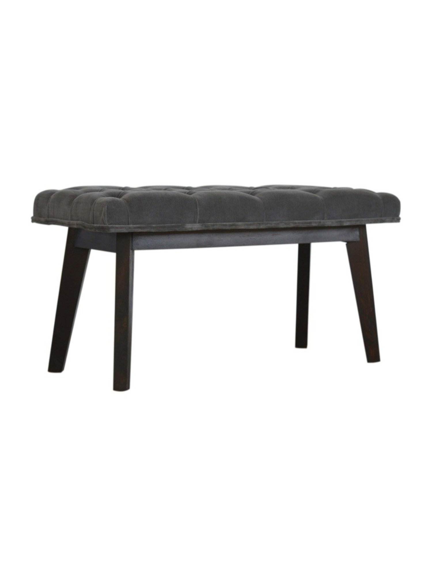 Picardy Vanity Stool Fabric/Antique Pearl - Acme Furniture