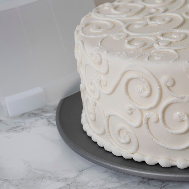 G&S Metal Covered Cake and Pastry Carrier