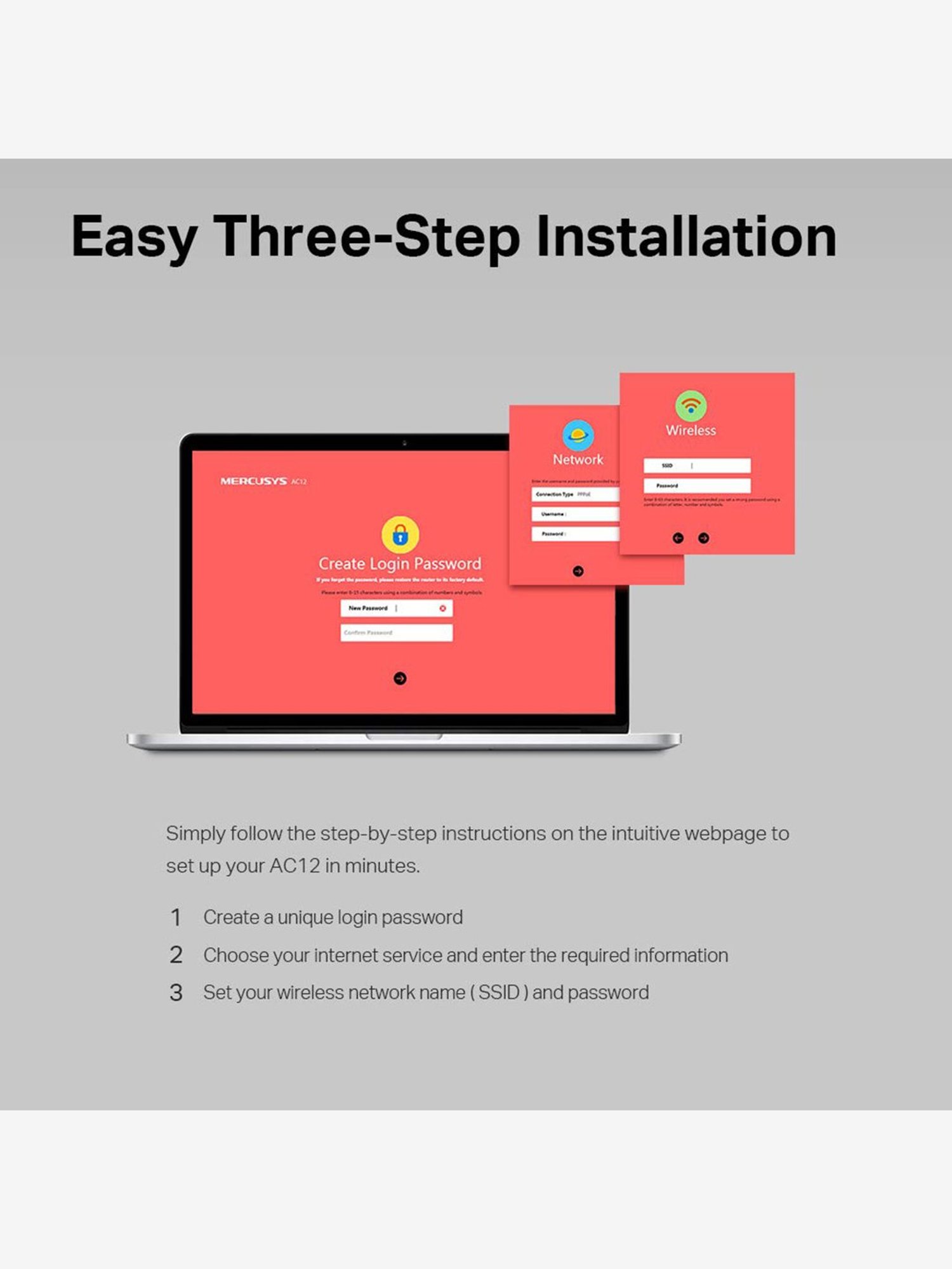TP-Link AC2600 Archer A10 Smart Dual Band Wi-Fi Router (Black)