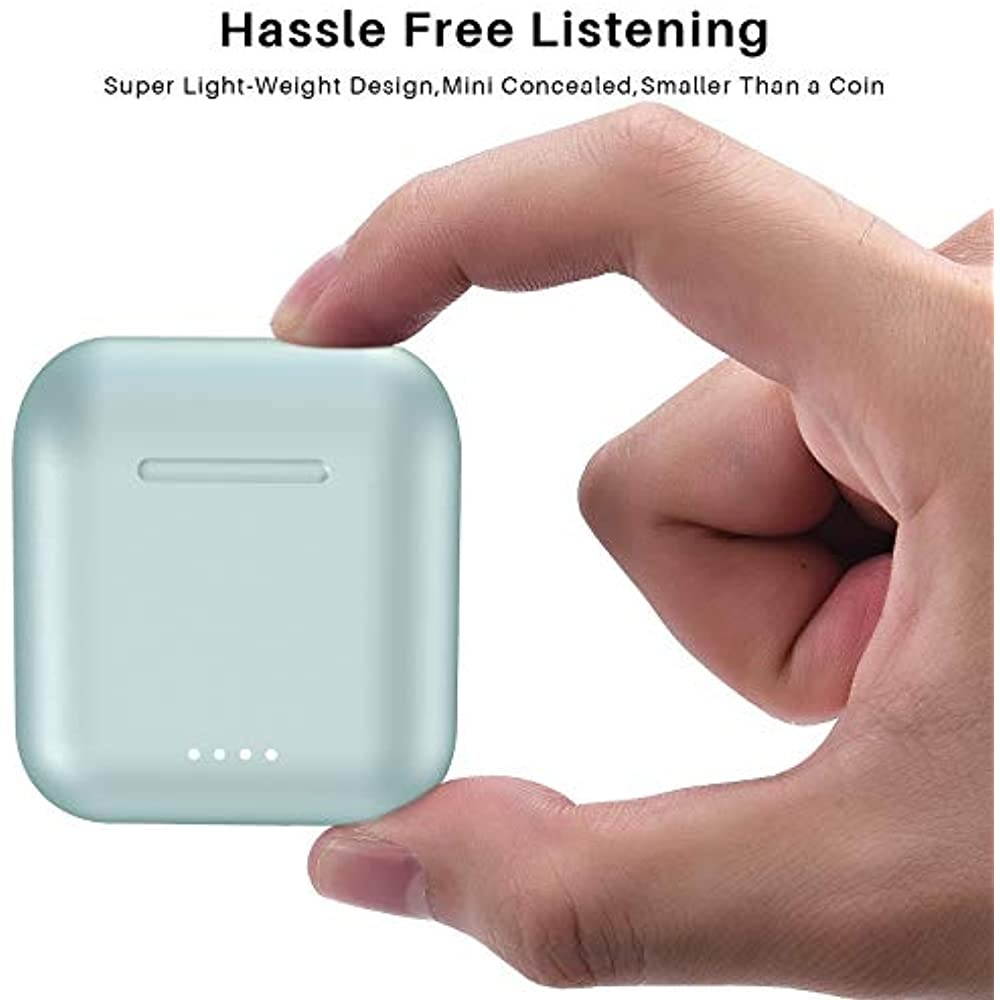 TOZO T6 True Wireless Earbuds Bluetooth Headphones Touch Control with Wireless Charging Case IPX8 Waterproof  Stereo Earphones in-Ear Built-in Mic Headset Premium Deep Bass for Sport