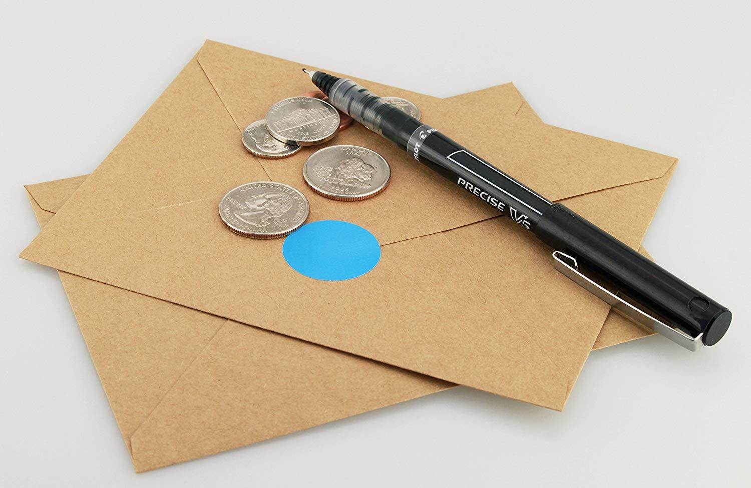 ChromaLabel Standard Color-Code Dot Label Kit | 7 Assorted Colors | 1,000/Dispenser Box (1 inch)