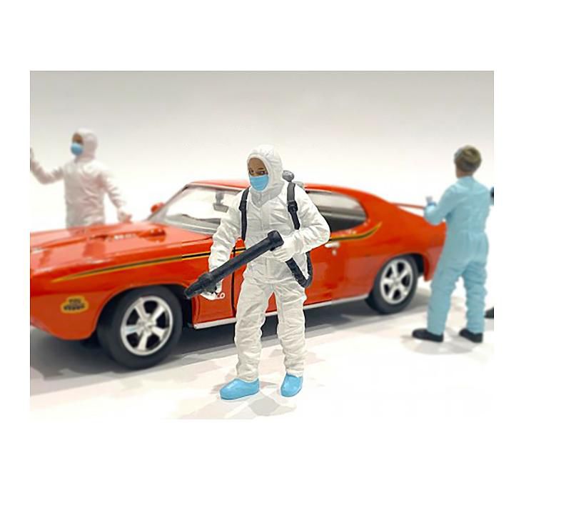 Hazmat Crew Figurine I for 1/24 Scale Models by American Diorama