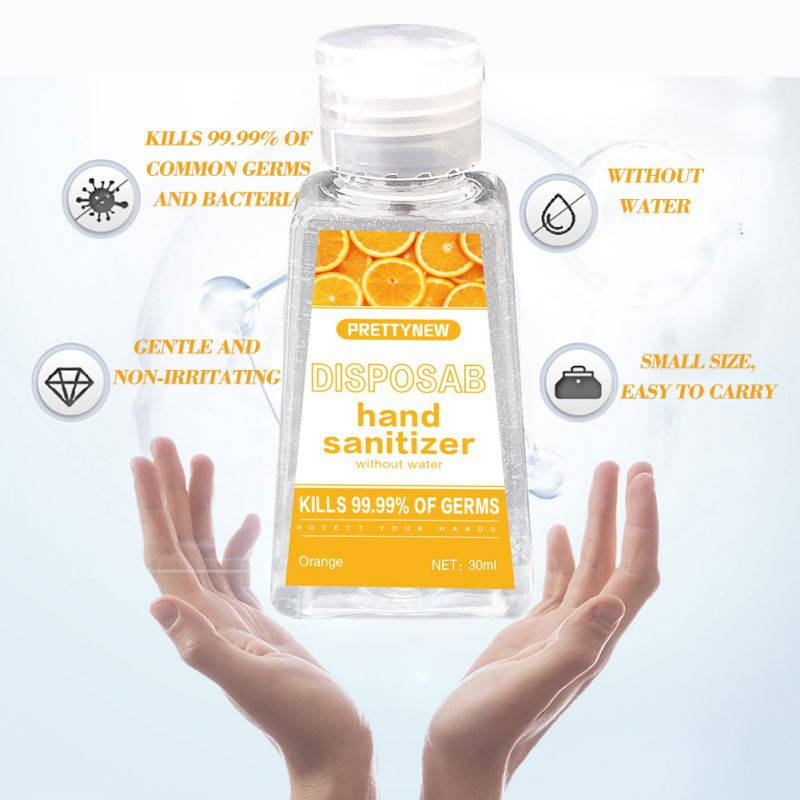 Refreshing Hand Gel Antibac Terial Gel Hand Sanitizer 70ml(Lavender)