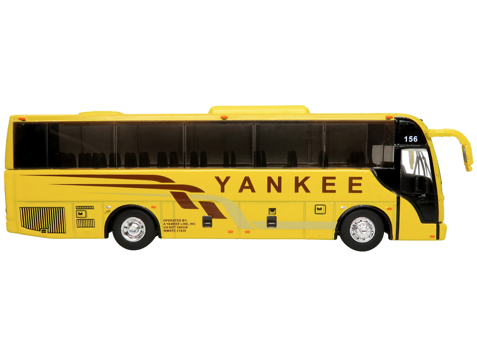 MCI Classic City Bus Plain White "Vintage Bus & Motorcoach Collection" 1/87 Diecast Model by Iconic Replicas