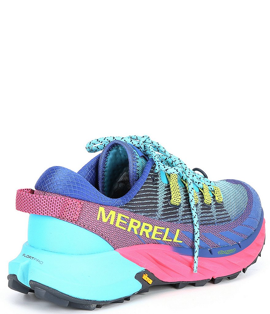 Merrell Women's Agility Peak 4 Rainbow Lace-Up Trail Runners