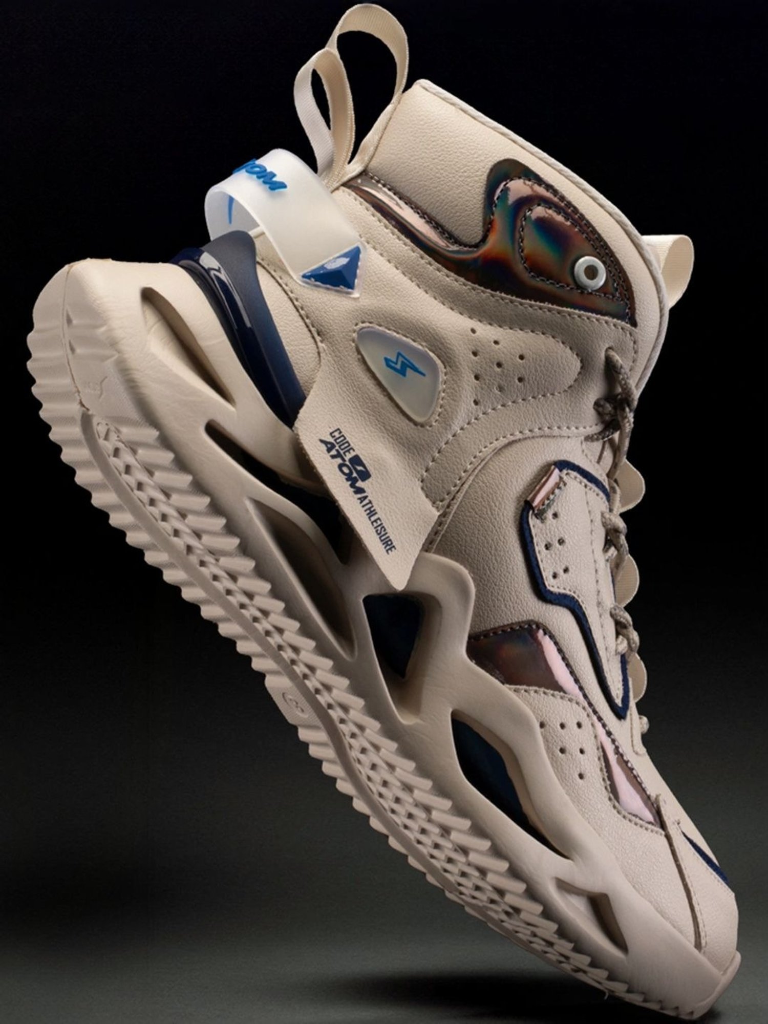 Atom Men's Chroma Kick Beige Running Shoes