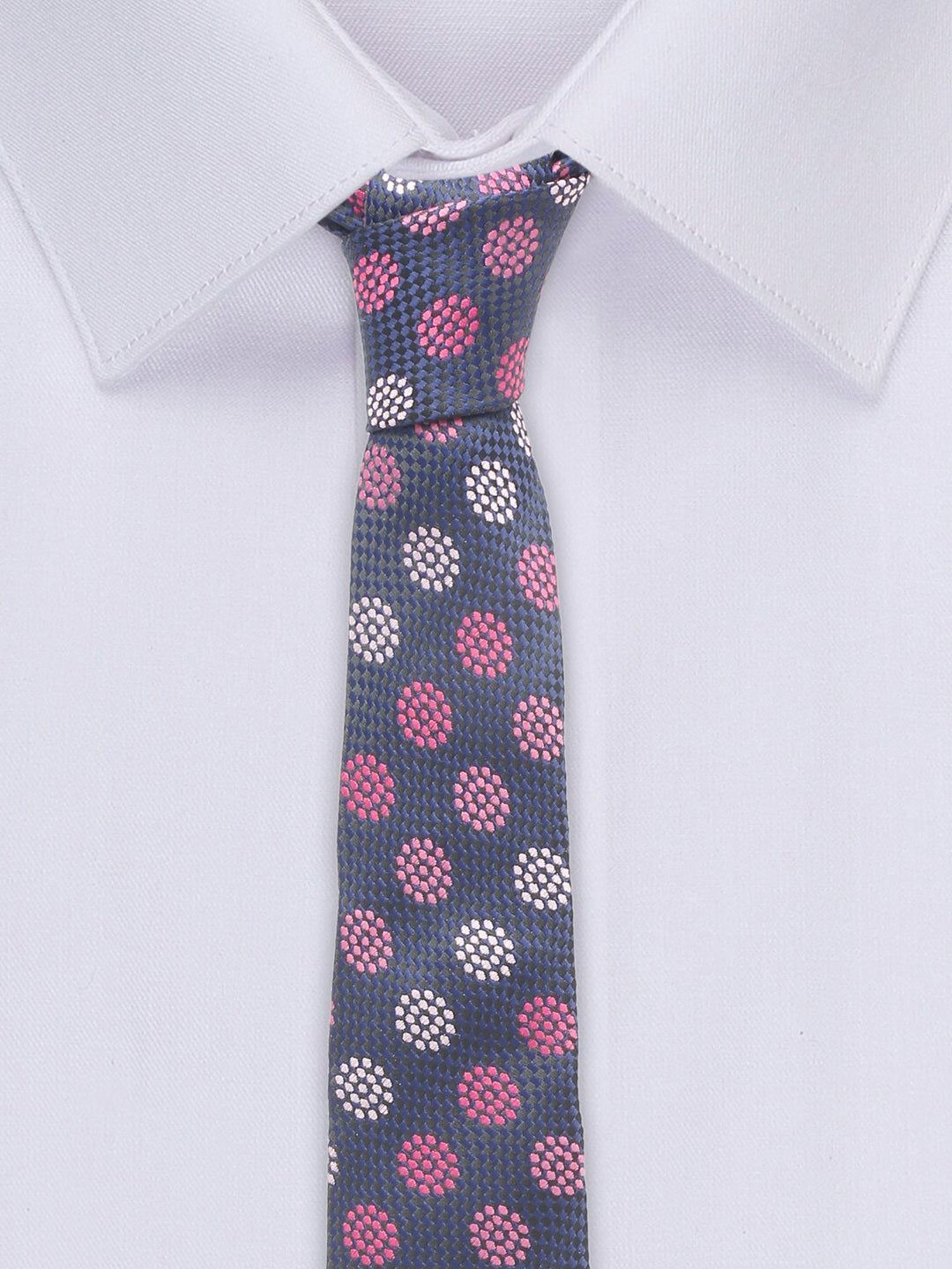 Louis Stitch Purple Printed Necktie Gift Set - Set of 5
