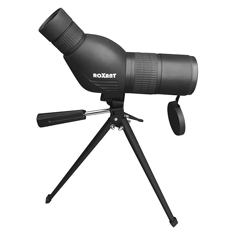 Authentic Blackbird High Definition Spotting Scope with Zoom - Rubber Armor, Fully Multi-Coated Optical Glass Lens + BAK4 Prism. Includes Tripod & Case + Lifetime Replacement