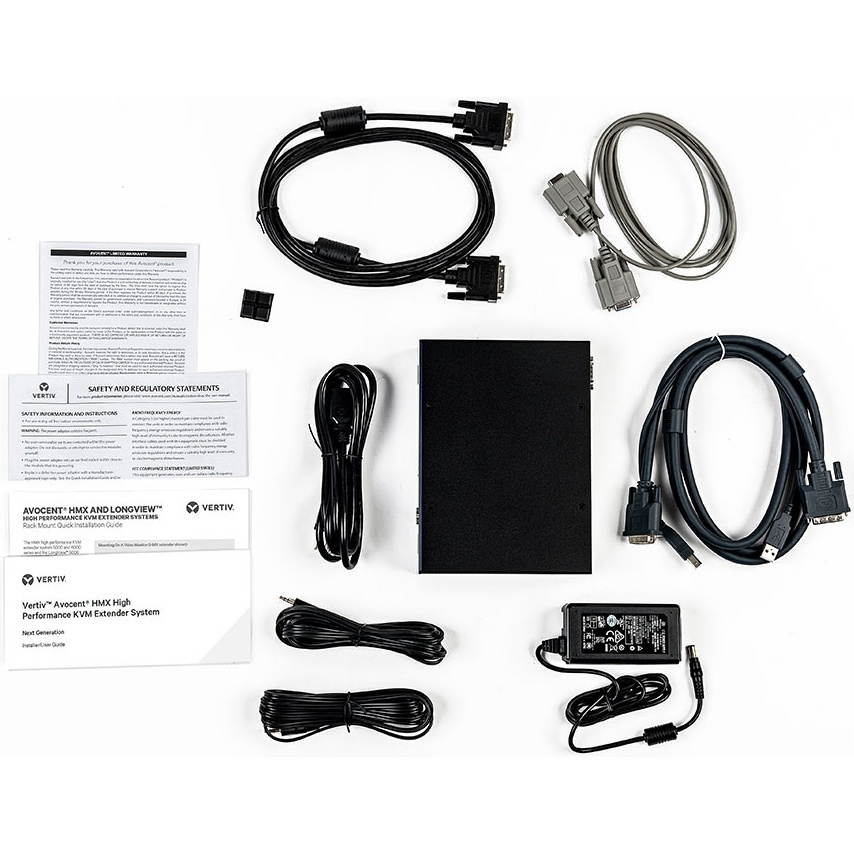 Vertiv Avocent HMX6200R-001 HMX6200R - IP KVM Receiver| USB 2 RX Dual DVI-D Audio SFP