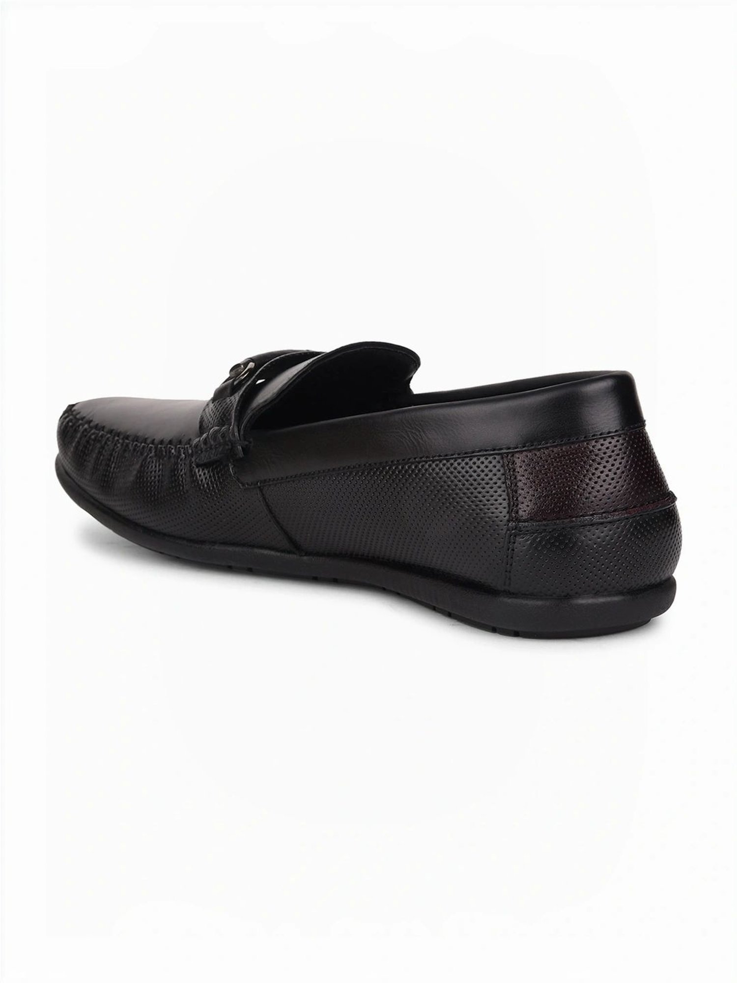 Healers by Liberty Men's Black Casual Loafers