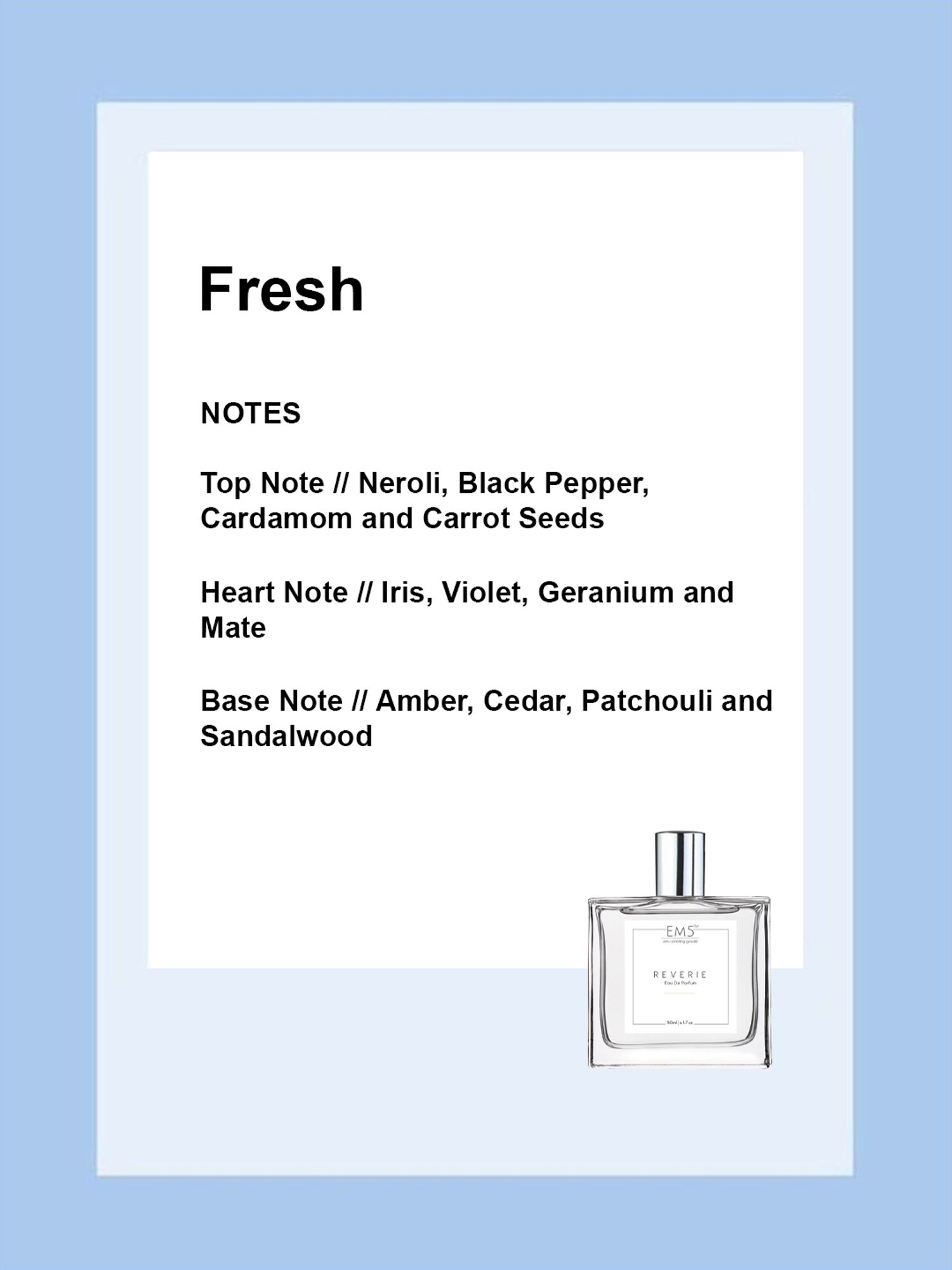 EM5 Reverie Eau de Parfum for Men - 50 ml